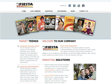 Tablet Screenshot of fiestapublications.com
